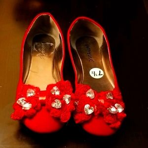 Dollhouse Red Flats